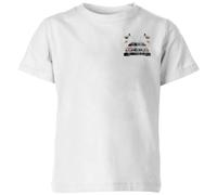 Back To The Future No Concept Of Time Kids T-Shirt - White | Size: YS Back To The Future White YS