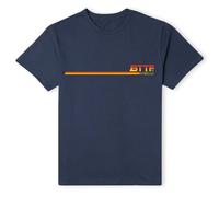 Back To The Future Official Flux Capacitor Front T-Shirt - Navy | Size: Small Back To The Future Navy S
