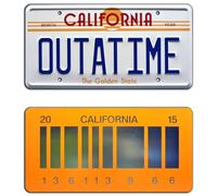 Back to the Future | OUTATIME + 2015 | Metal License Plates