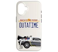 Back to the Future OUTATIME License Plate Case for iPhone 16