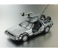 Back To The Future Part 1 DeLorean DieCast Model 20Cm WELLY Original