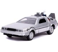 Back to The Future Part II DeLorean Time Machine 1:32 Die Cast Vehicle