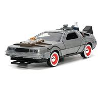 Jada Die-cast Car, Back to the Future Part III Time Machine, 1:32, Toy for Kids & Adults