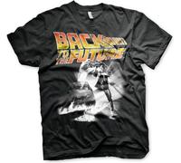 Back To The Future Poster T-Shirt Black