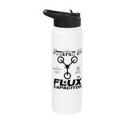 Back to the Future Powered by Flux Stainless Steel Insulated Water Bottle