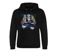 Back To The Future Retro Neon Desert Hoodie black XXL
