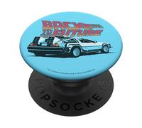 Back To The Future Retro Vintage Delorean PopSockets Adhesive PopGrip