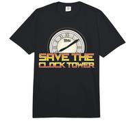 Back to The Future Save The Clock Tower Comfort Colors Adult Heavyweight T-Shirt