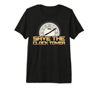 Back to The Future Save The Clock Tower Premium T-Shirt
