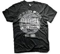 Back to the Future Save The Clock Tower T-Shirt Black