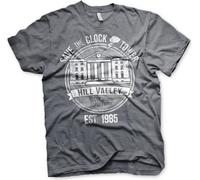 Back to the Future Save The Clock Tower T-Shirt Dark-Heather