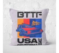 Back to the Future Square Cushion - 40x40cm - Soft Touch