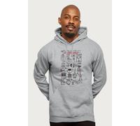 Back To The Future The Time Travelers Kit Hooded Sweatshirt in Mid Grey | Size: XL Back To The Future Mid Grey XL