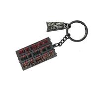 Back To The Future Time Control Machine Time Display Metal Keychain 83048