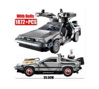 Back to the Future Time Machine Compatible 10300 Building Blocks Technical Car