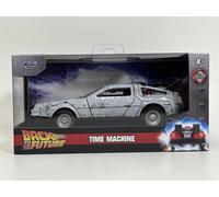 JADA 34785 1/32 BACK TO THE FUTURE 1 TIME MACHINE (FROST COVERED) NEW