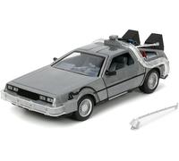 Back To The Future Time Machine Light-Up 1:24 Die Cast Vehicle