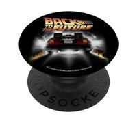 Back To The Future Vintage Delorean Peel Out PopSockets Adhesive PopGrip