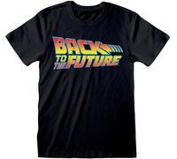 Back To The Future - Vintage Logo T-Shirt Black