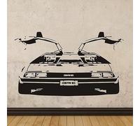 Back to the Future Vinyl Wall Sticker Mural Bedroom Removable Car Decal Living Room Home Decor57x96cm