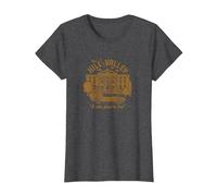 Back to The Future Visit Hill Valley A Nice Place to Live T-Shirt, Women, Dark Heather Grey, 3X-Large