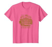 Back to The Future Visit Hill Valley A Nice Place to Live T-Shirt, Youth, Pink Heather, Large