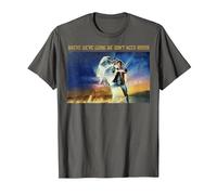 Back to The Future Where We're Going We Don't Need Roads T-Shirt, Men, Asphalt Grey, XX-Large