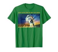 Back to The Future Where We're Going We Don't Need Roads T-Shirt, Men, Kelly Green, Medium