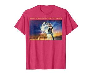 Back to The Future Where We're Going We Don't Need Roads T-Shirt, Men, Red Heather, Medium