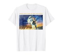 Back to The Future Where We're Going We Don't Need Roads T-Shirt, Men, White, Large
