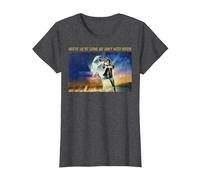 Back to The Future Where We're Going We Don't Need Roads T-Shirt, Women, Dark Heather Grey, XX-Large