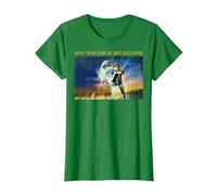 Back to The Future Where We're Going We Don't Need Roads T-Shirt, Women, Kelly Green, Medium