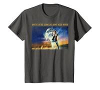 Back to The Future Where We're Going We Don't Need Roads T-Shirt, Youth, Asphalt Grey, 3T