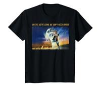 Back to The Future Where We're Going We Don't Need Roads T-Shirt, Youth, Black, 2T