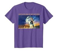 Back to The Future Where We're Going We Don't Need Roads T-Shirt, Youth, Purple Heather, 2T