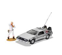 Corgi CC05503 Model Back to the Future DeLorean and Doc Brown Figure