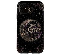 Back to the Gypsy That I Was Celestial Moon Boho Aesthetic Case for iPhone 11