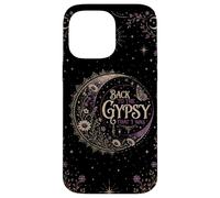 Back to the Gypsy That I Was Celestial Moon Boho Aesthetic Case for iPhone 14 Pro Max