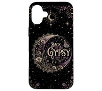 Back to the Gypsy That I Was Celestial Moon Boho Aesthetic Case for iPhone 16 Plus
