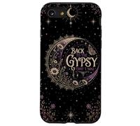 Back to the Gypsy That I Was Celestial Moon Boho Aesthetic Case for iPhone SE (2020) / 7/8