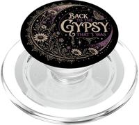 Back to the Gypsy That I Was Celestial Moon Boho Aesthetic PopSockets PopGrip for MagSafe