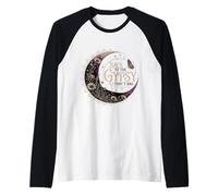 Back to the Gypsy that I was Celestial Moon Boho Aesthetic Raglan Baseball Tee
