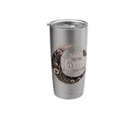 Back to the Gypsy that I was Celestial Moon Boho Aesthetic Stainless Steel Insulated Tumbler