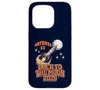 Back to the Moon 2026 Artemis II Rocket Lunar Mission Case for iPhone 15 Pro