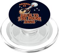 Back to the Moon 2026 Artemis II Rocket Lunar Mission PopSockets PopGrip for MagSafe