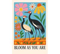 BACK TO VINTAGE BLOOM AS YOU ARE - A5 A4 A3 Cute Cats and Funny Animals Poster Wall Art Home Decor Art Print Featuring Playful Pets and Adorable Creatures for Living Room