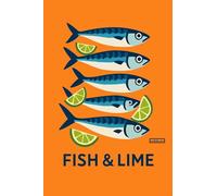 BACK TO VINTAGE FISH & LIME - A5 A4 A3 Food and Drink Poster Wall Art Home Decor Featuring Delicious Desserts Coffee and Classic Culinary Inspiration for Kitchen Style
