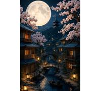 BACK TO VINTAGE Japanese Landscape - A5 A4 A3 Japanese Culture Poster Format with Traditional Motifs and Illustrations for Wall Decoration (A3 (420x297mm), High-resolution paper)