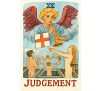 BACK TO VINTAGE JUDGEMENT - A5 A4 A3 Tarot Card and Zodiac Sign Poster Wall Art Home Decor Featuring Mystical Astrology and Esoteric Symbols for Spiritual Spaces
