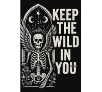 BACK TO VINTAGE KEEP THE WILD - A5 A4 A3 Tarot Card and Zodiac Sign Poster Wall Art Home Decor Featuring Mystical Astrology and Esoteric Symbols for Spiritual Spaces